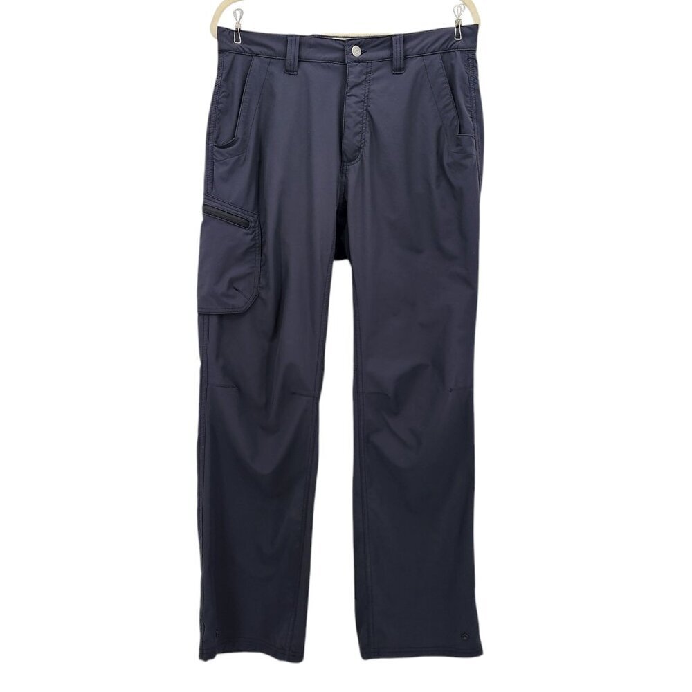Mountain Khakis Mens 32X30 Pants Relaxed Fit Nylon Dark Gray Stretch Outdoors